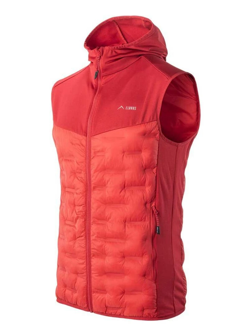 Elbrus   Veste sans manches EMIN   Rouge cachemire