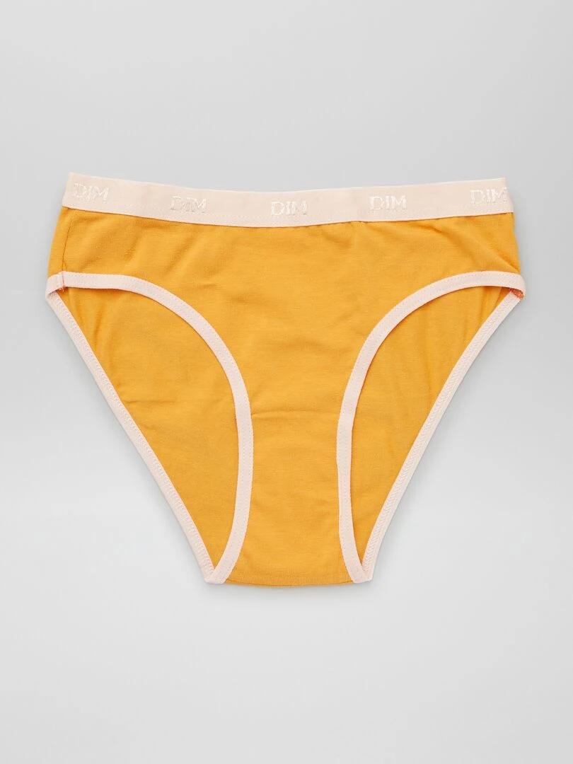 Lot de 3 culottes 'DIM'   Orange/rose