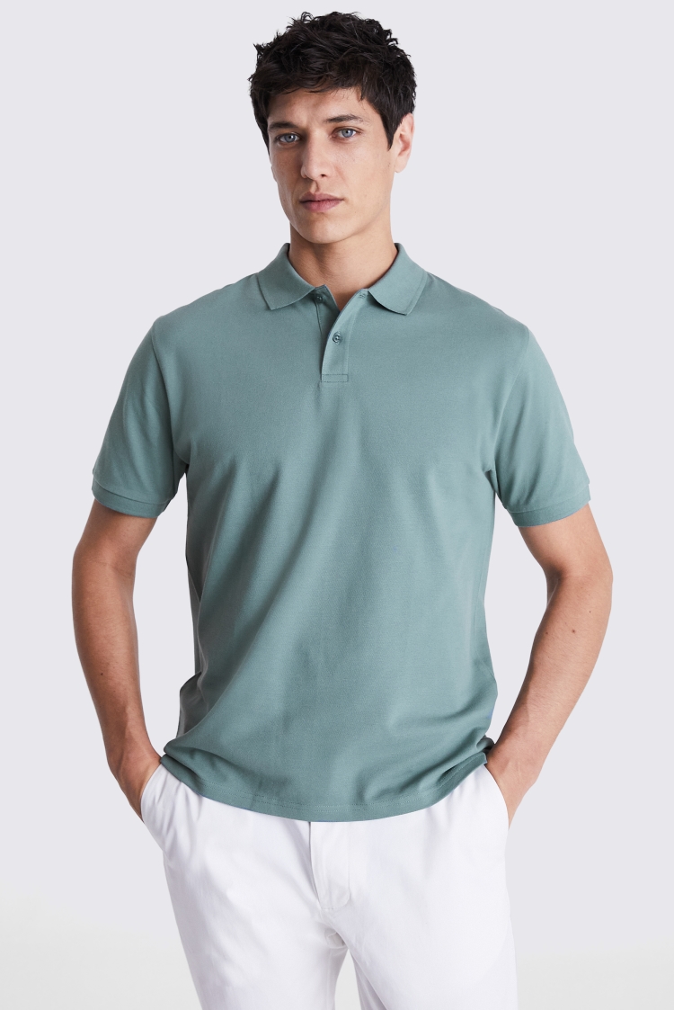 Ecru Terry Towelling Skipper Polo   Buy Online at Moss