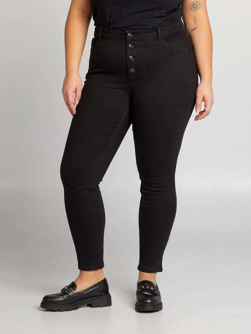 Jean skinny L28 Noir