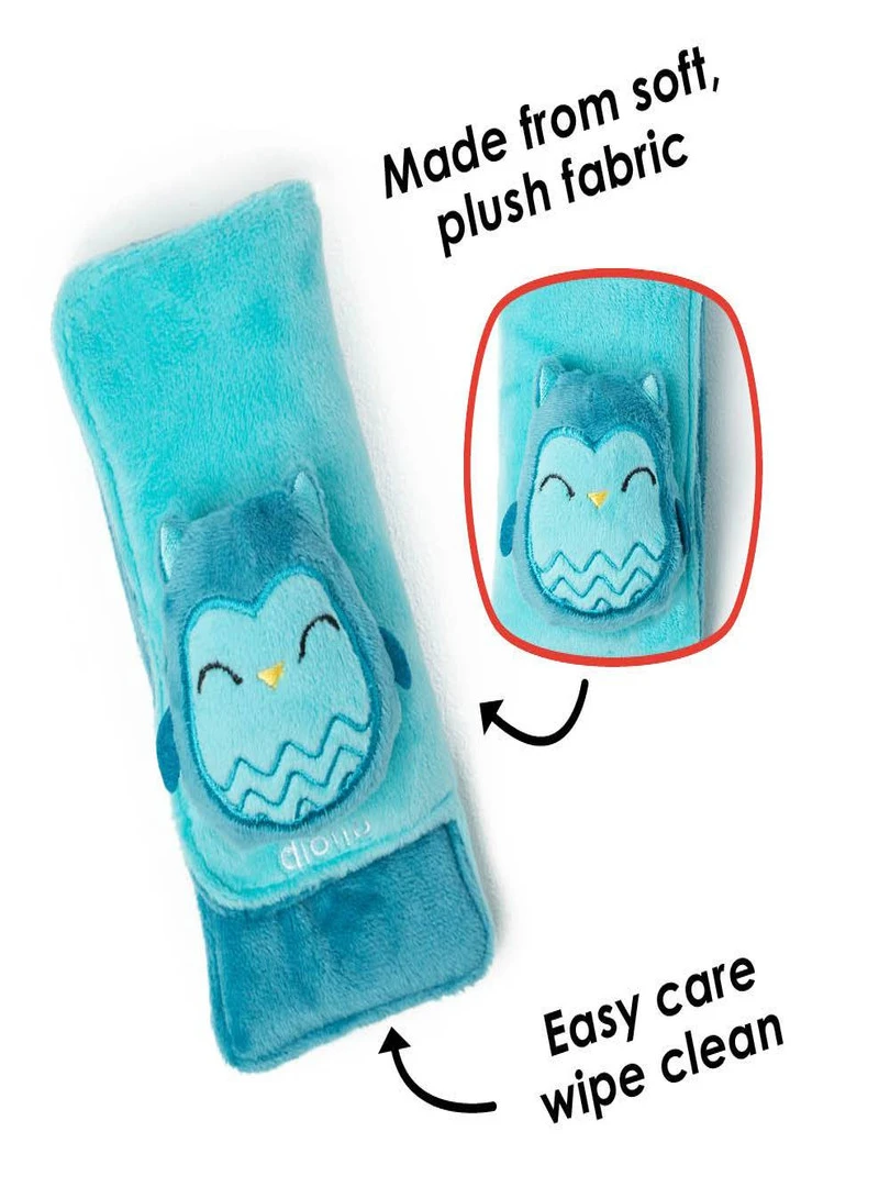 Protège Ceinture De Sécurité Avec Jouet D'éveil   Bleu