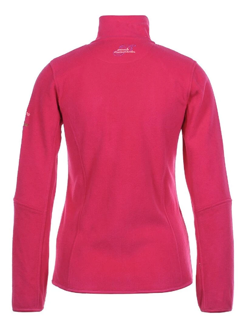 Blouson polaire femme ACALON Rose fushia