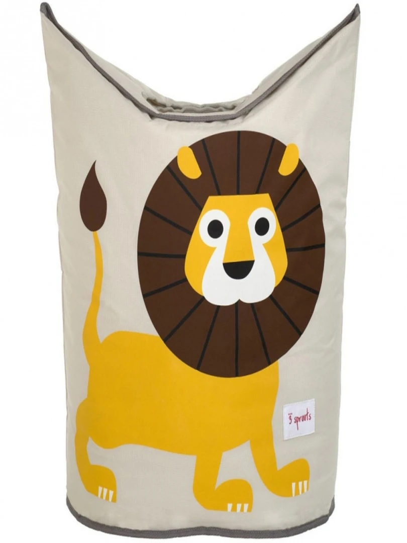 Panier à linge Lion Jaune