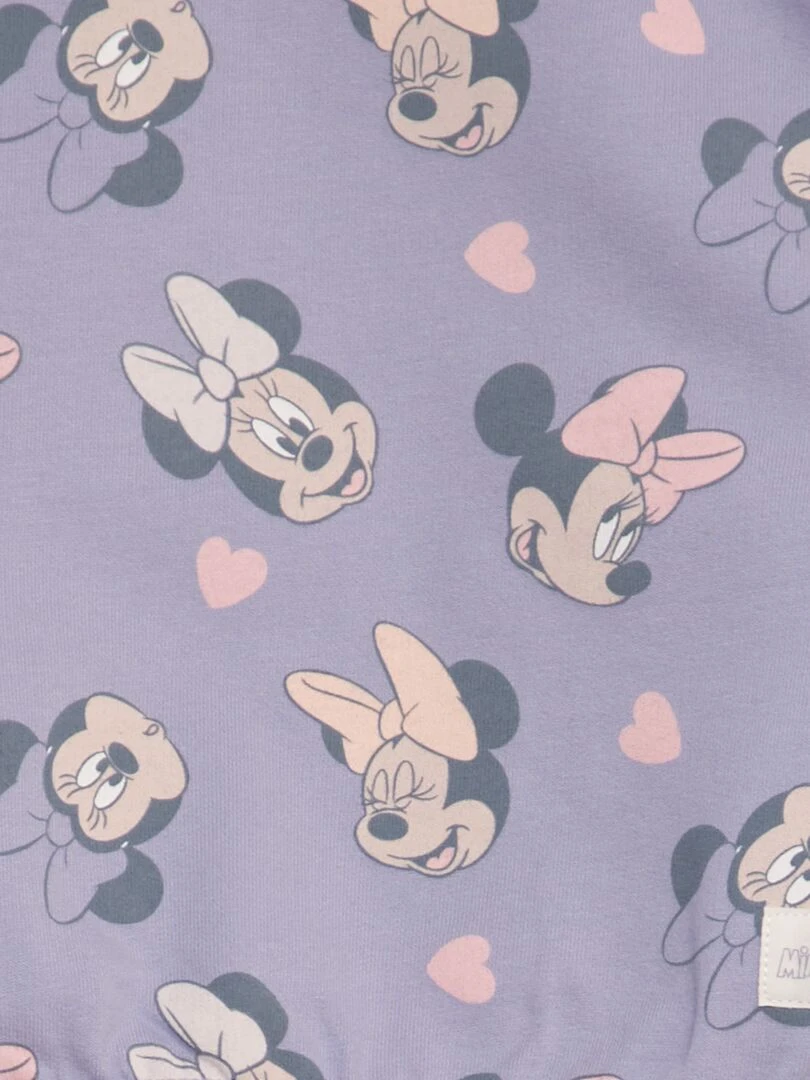 Sweat 'Disney' manches volantées Violet