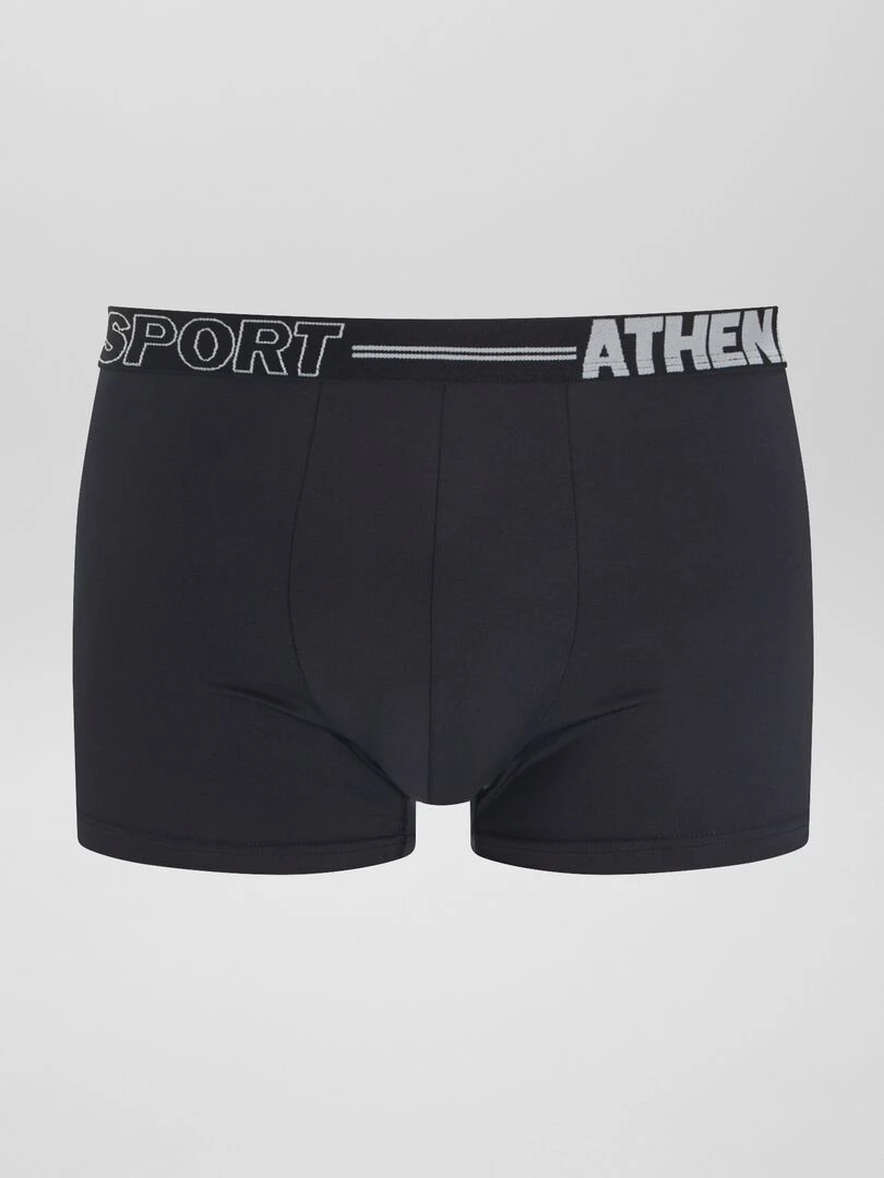 Lot de 3 boxers 'Athena'   Noir