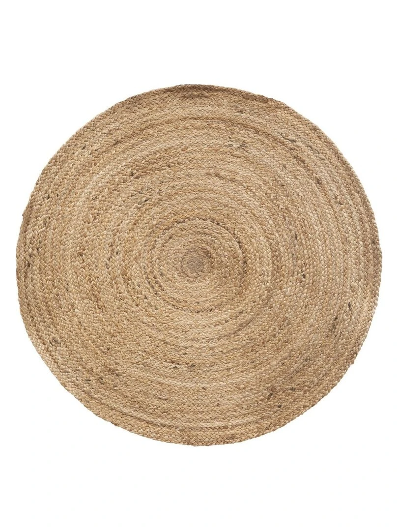 Tapis jute naturel D80 Beige