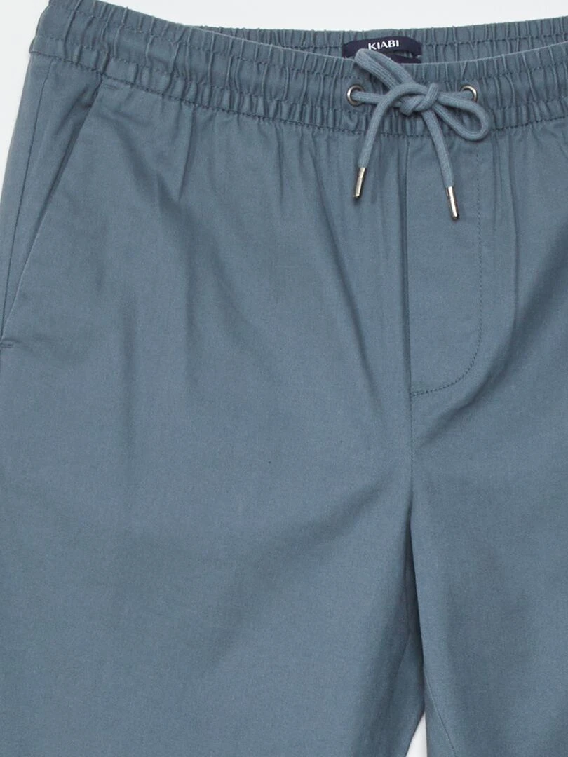 Chino slim coupe jogger   Gris