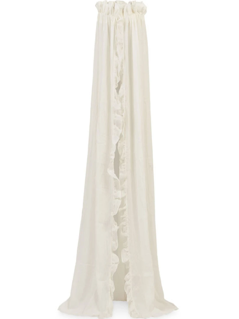 Ciel de lit ivoire (155 cm) Beige