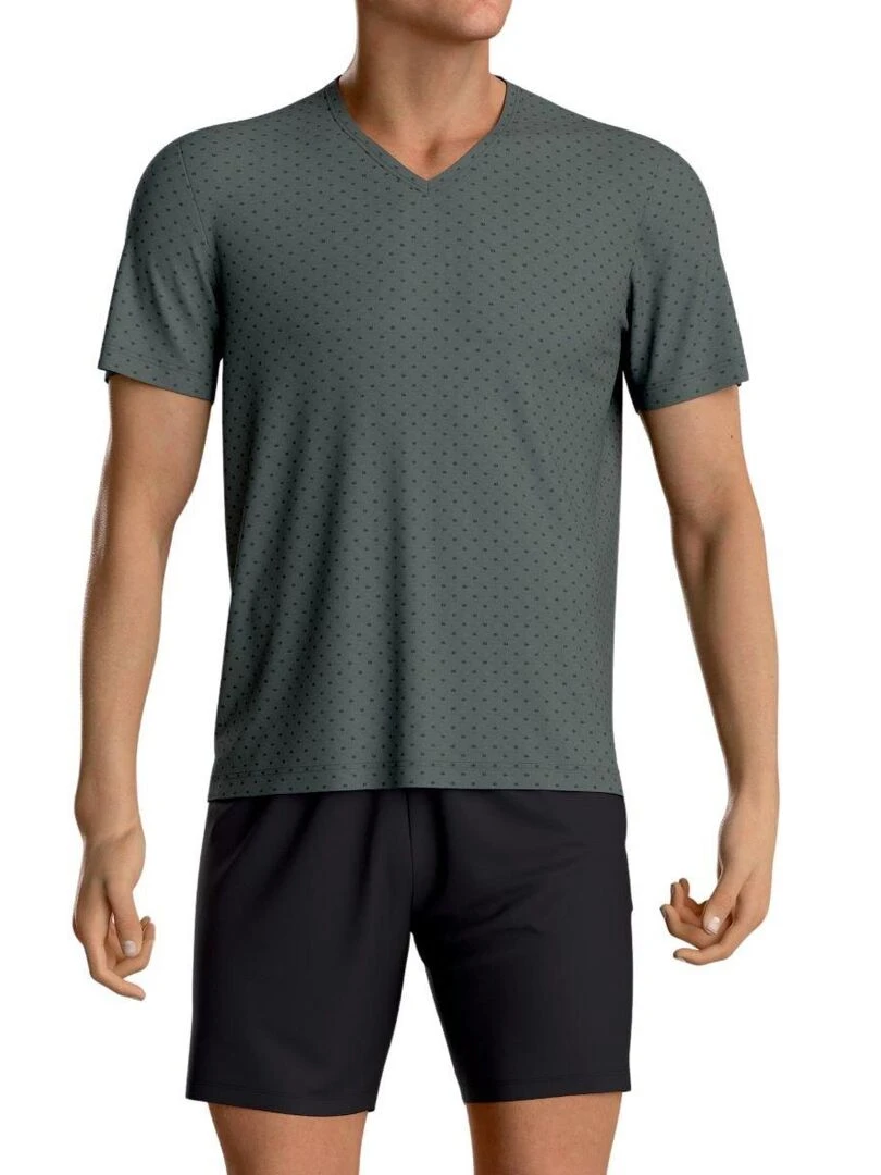 Pyjama pour homme Haori Noir