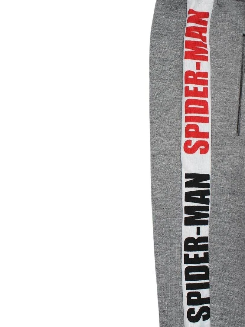 Disney   Pantalon De Jogging garçon imprimé Spiderman en coton   Gris