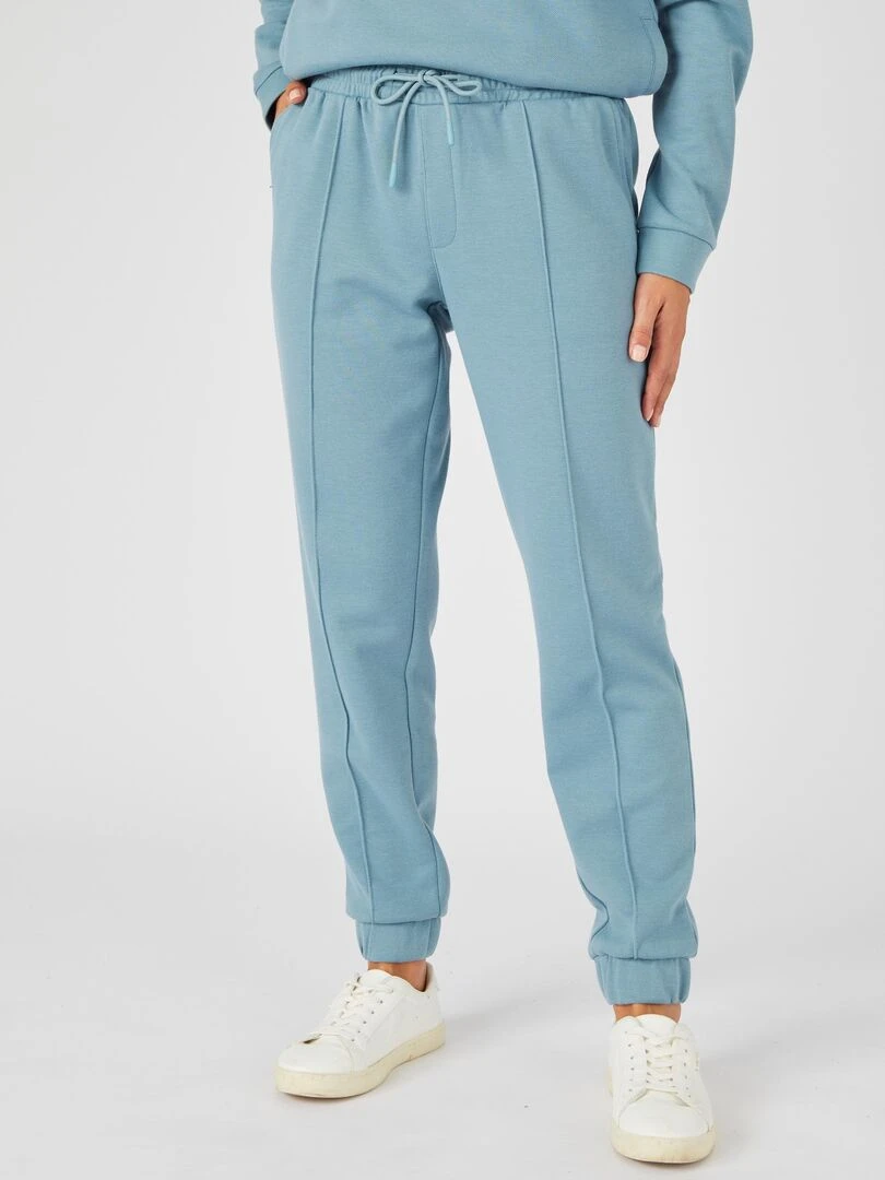 Pantalon de jogging sport chic Happy D. by Damart Bleu gris