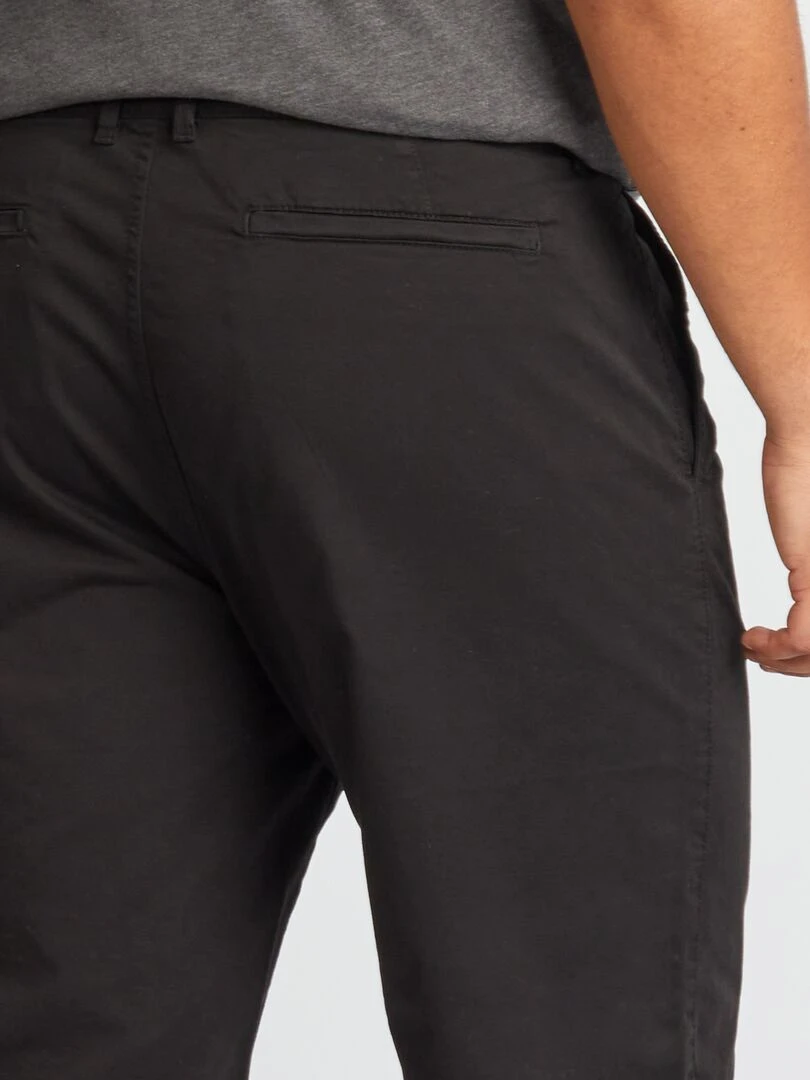 Bermuda chino   noir