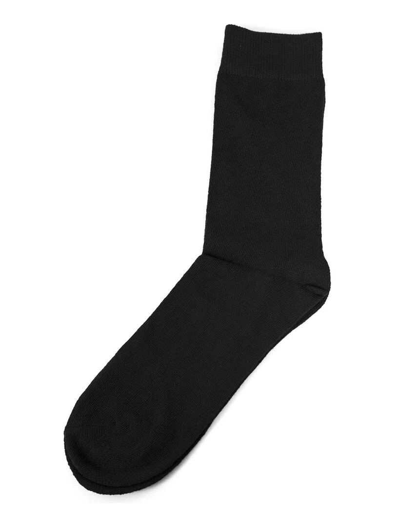 Pack de 3 Chaussettes en coton Kebello Noir Noir