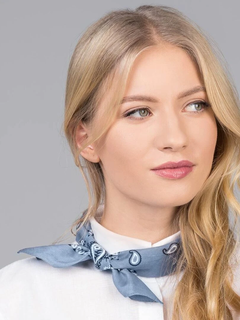 Bandana Coton U.S Premium Bleu gris