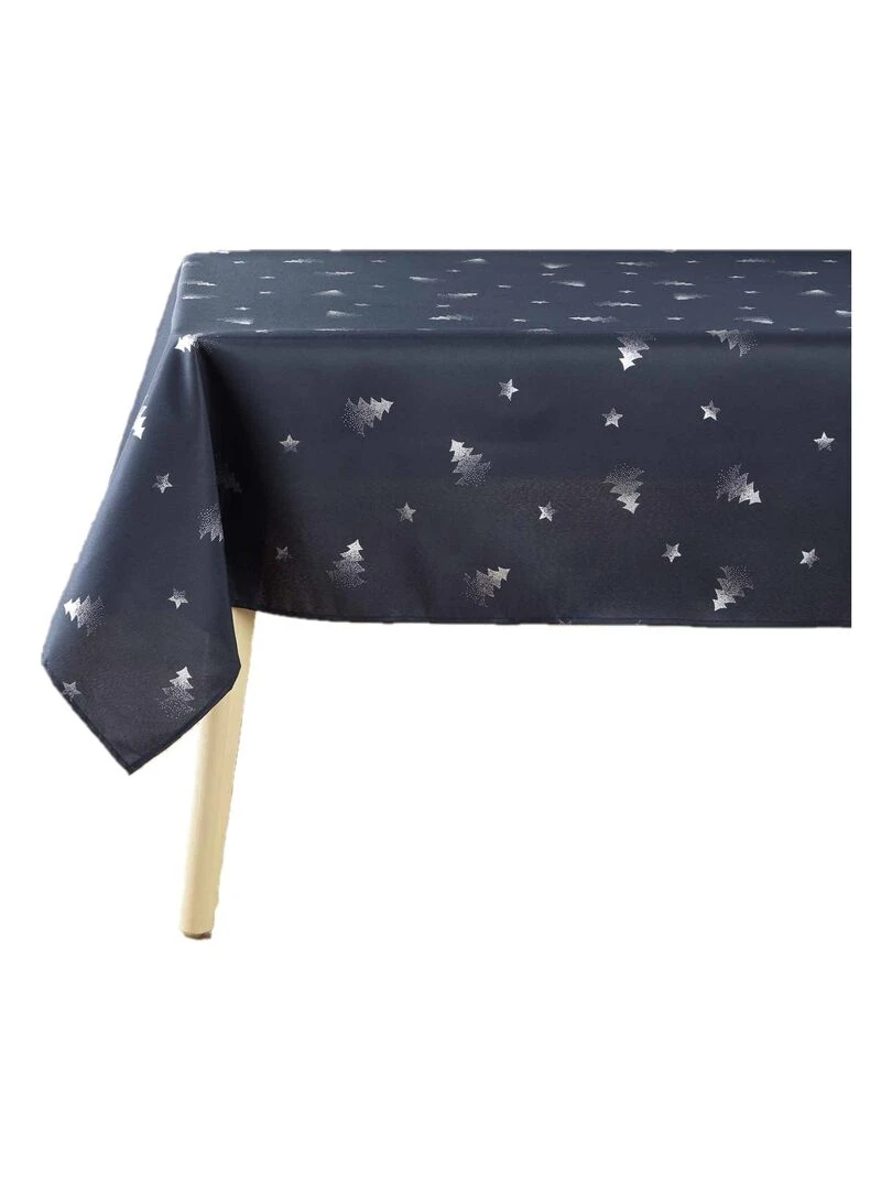 Nappe Collection Sapin de Noel Bleu marine