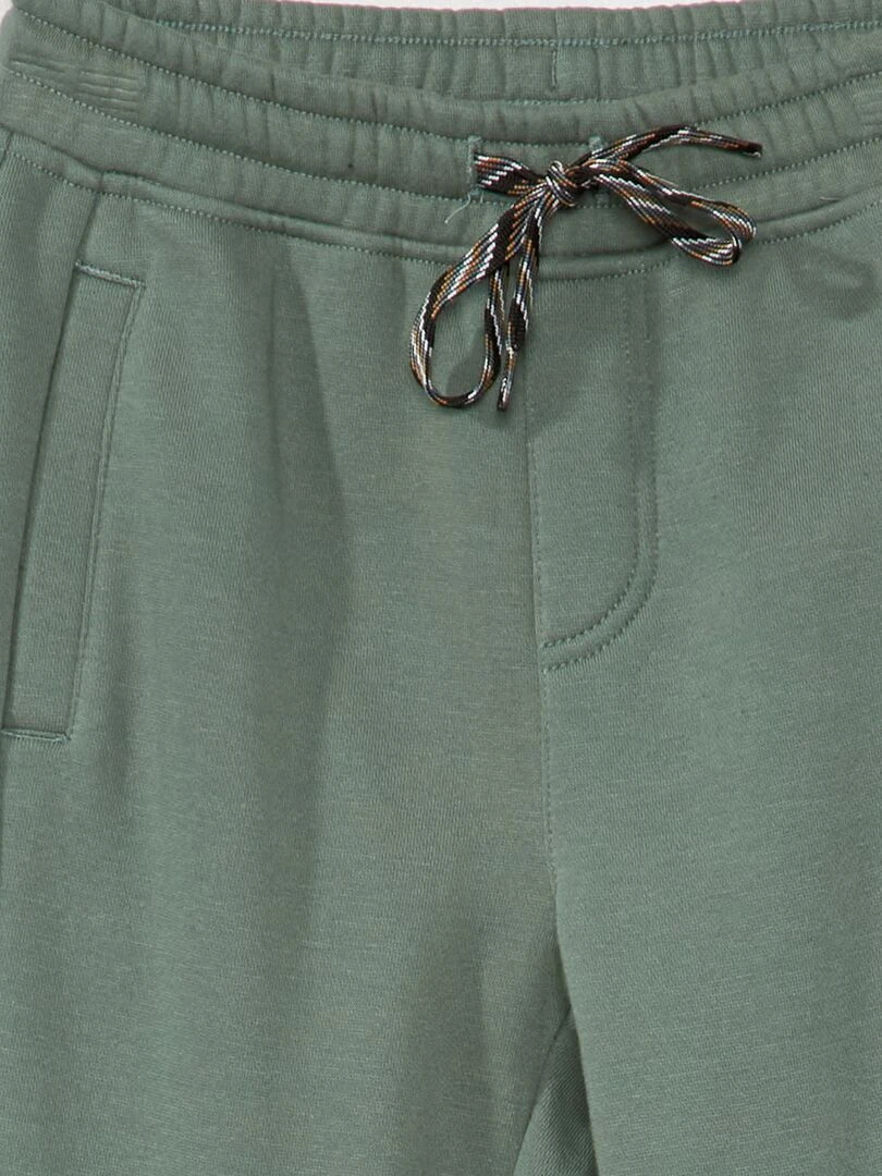 Pantalon de jogging en molleton Vert