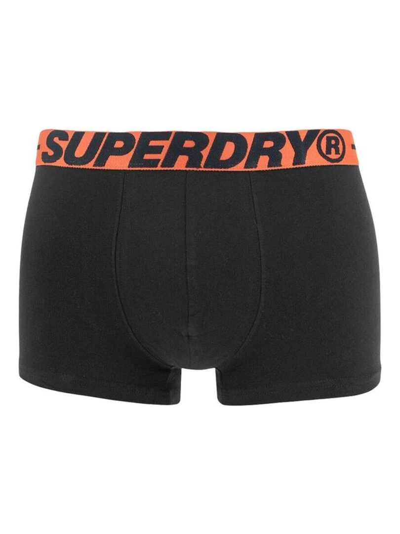 Pack de 2 Boxers Superdry Trunk   Noir