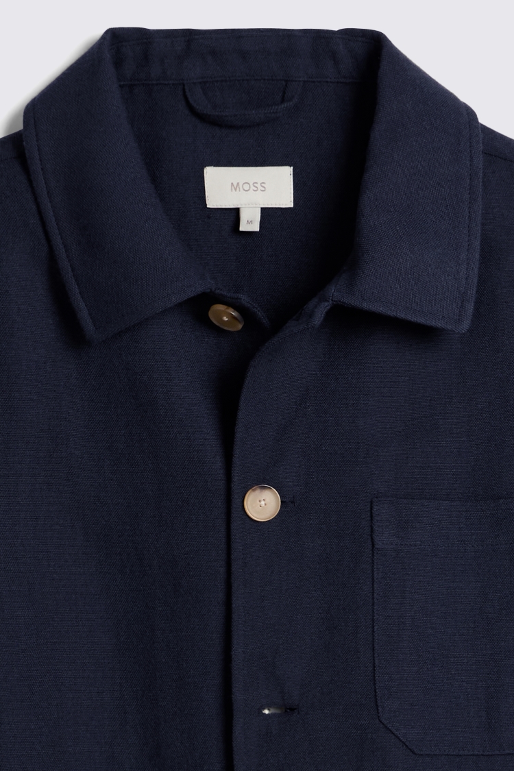 Charcoal Wool Linen Shacket   Buy Online at Moss