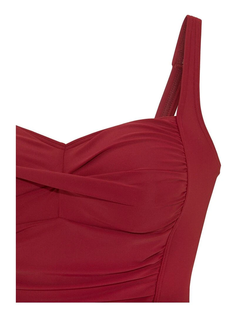 Maillot de bain amincissant 1 pièce TK 5 B à E   Rouge