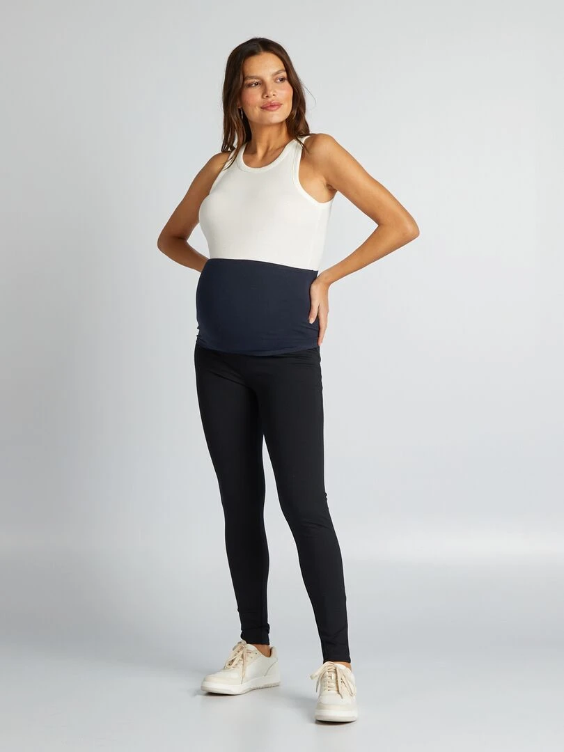 Bandeau grossesse bleu marine