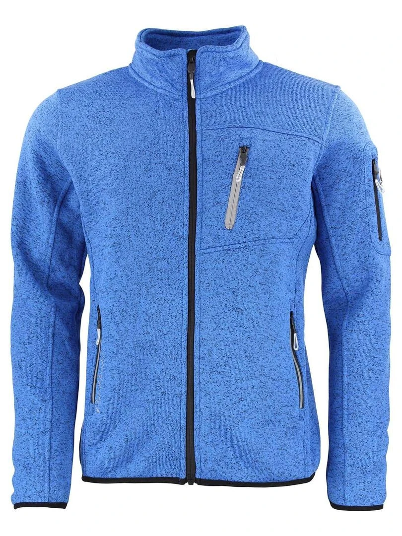 Blouson polaire homme CEMAILLON PEAK MOUNTAIN Bleu