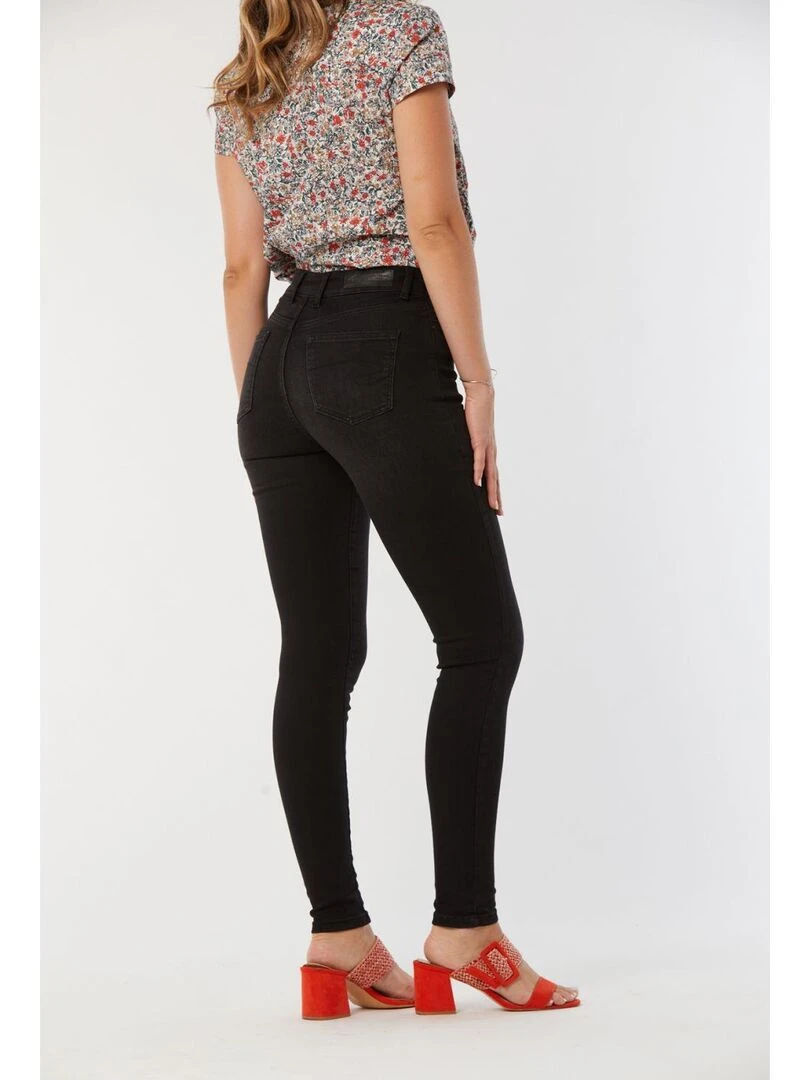 Lee Cooper   Jean coton skinny LC115   Noir