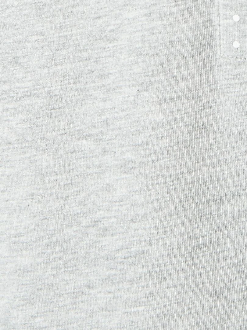 Pyjama maille jersey coton peigné   Damart   Gris chiné