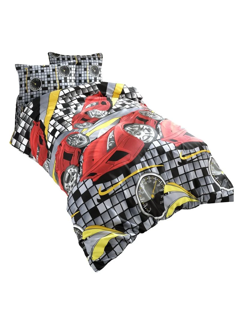 Parure de lit SPEED Rouge Rouge