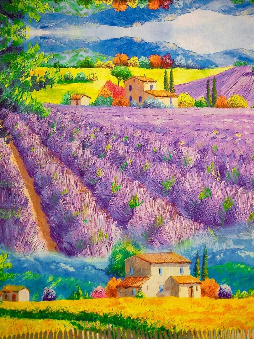 Echarpe "Lavande" Monet Kebello Violet