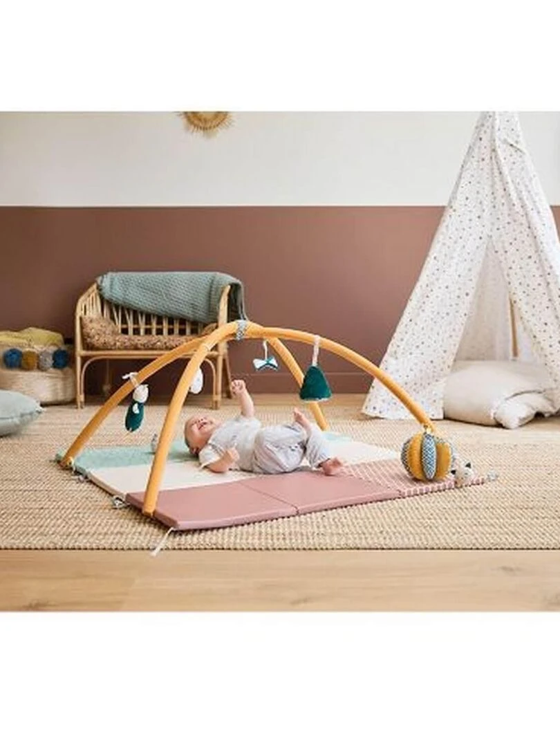 Tapis D'éveil Évolutif Et Sensoriel Stimuli   Bleu