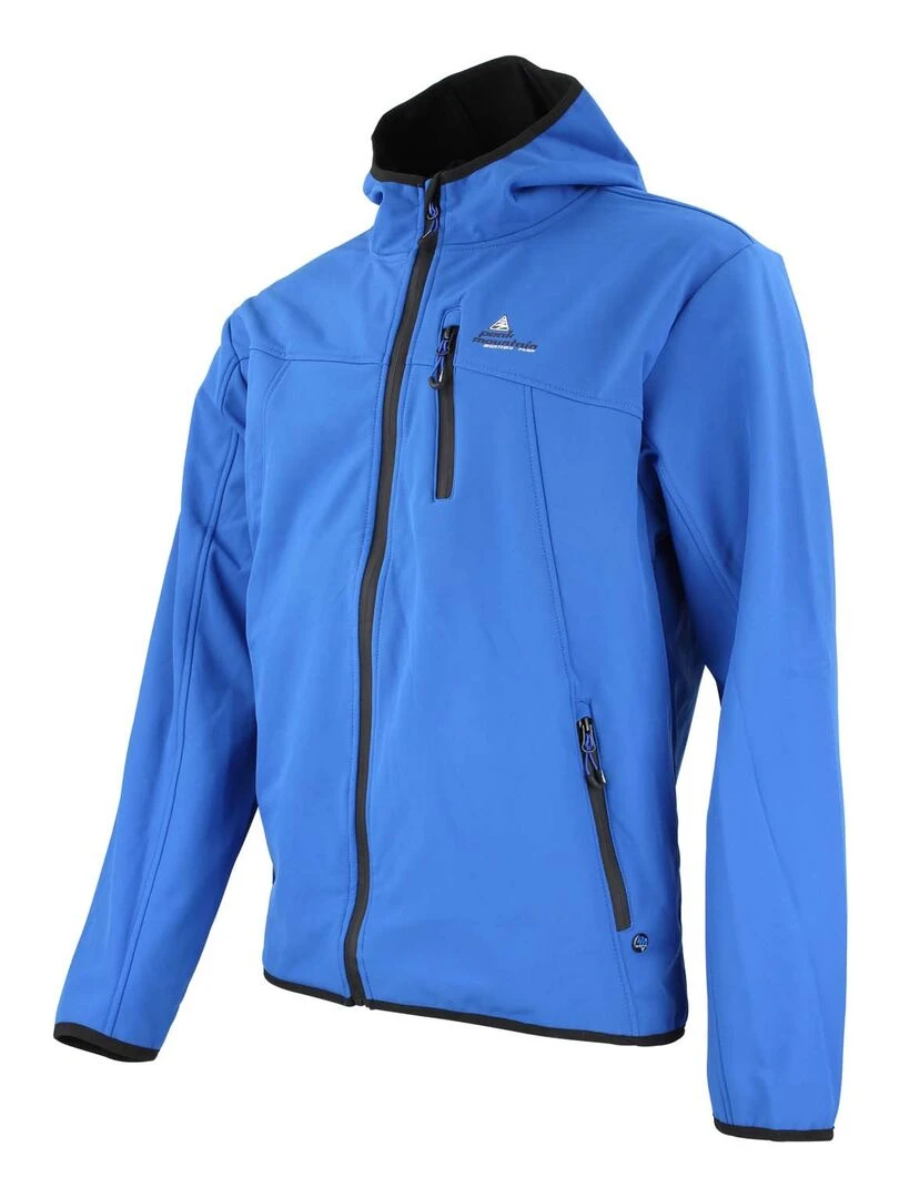 Blouson softshell homme CAMSO   PEAK MOUNTAIN   Bleu