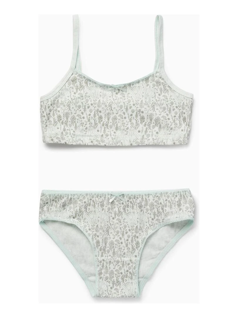 Top + Culotte pour Fille 'Frozen' FROZEN Bleu clair