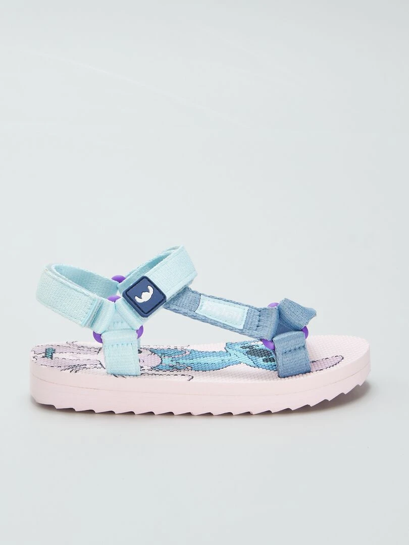 Sandales avec sangles à scratch 'Stitch'   Rose