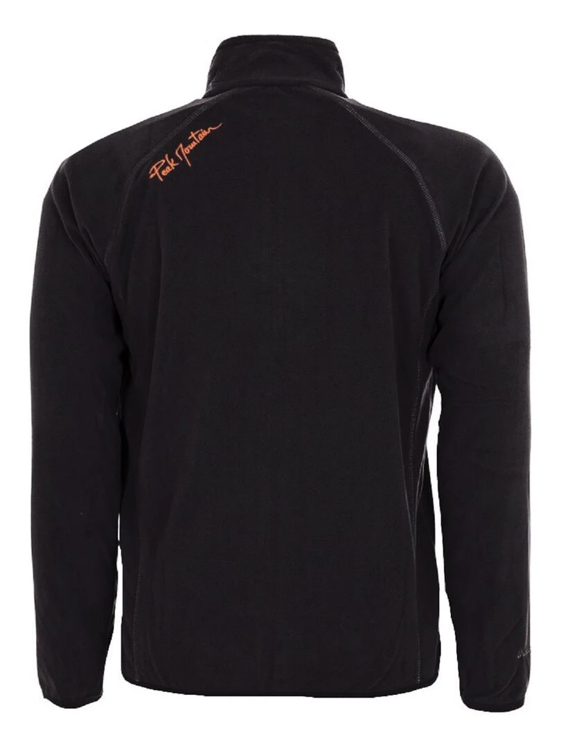 Sweat polaire homme CAFONE PEAK MOUNTAIN Noir Noir