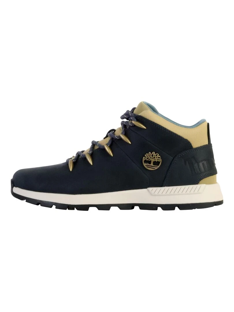 Basket Cuir Timberland Sprint Trekker Lace Up Bleu