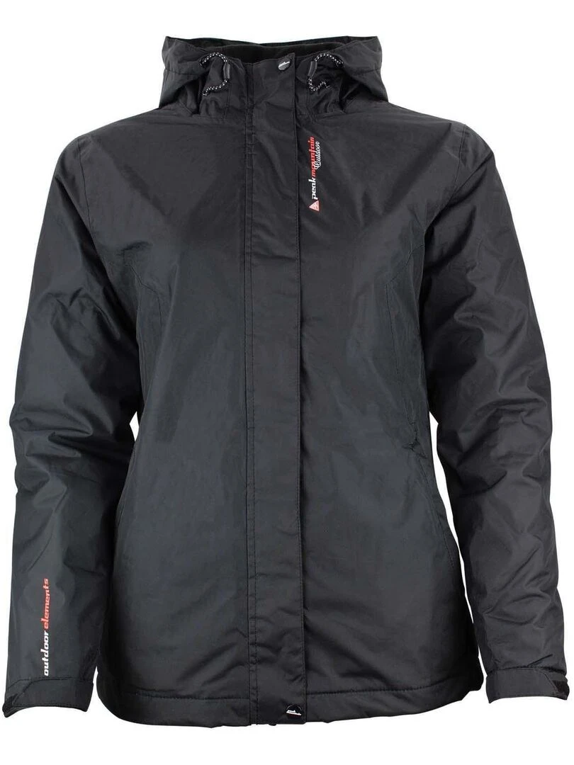 Coupe vent femme AJIKFLB Noir Noir
