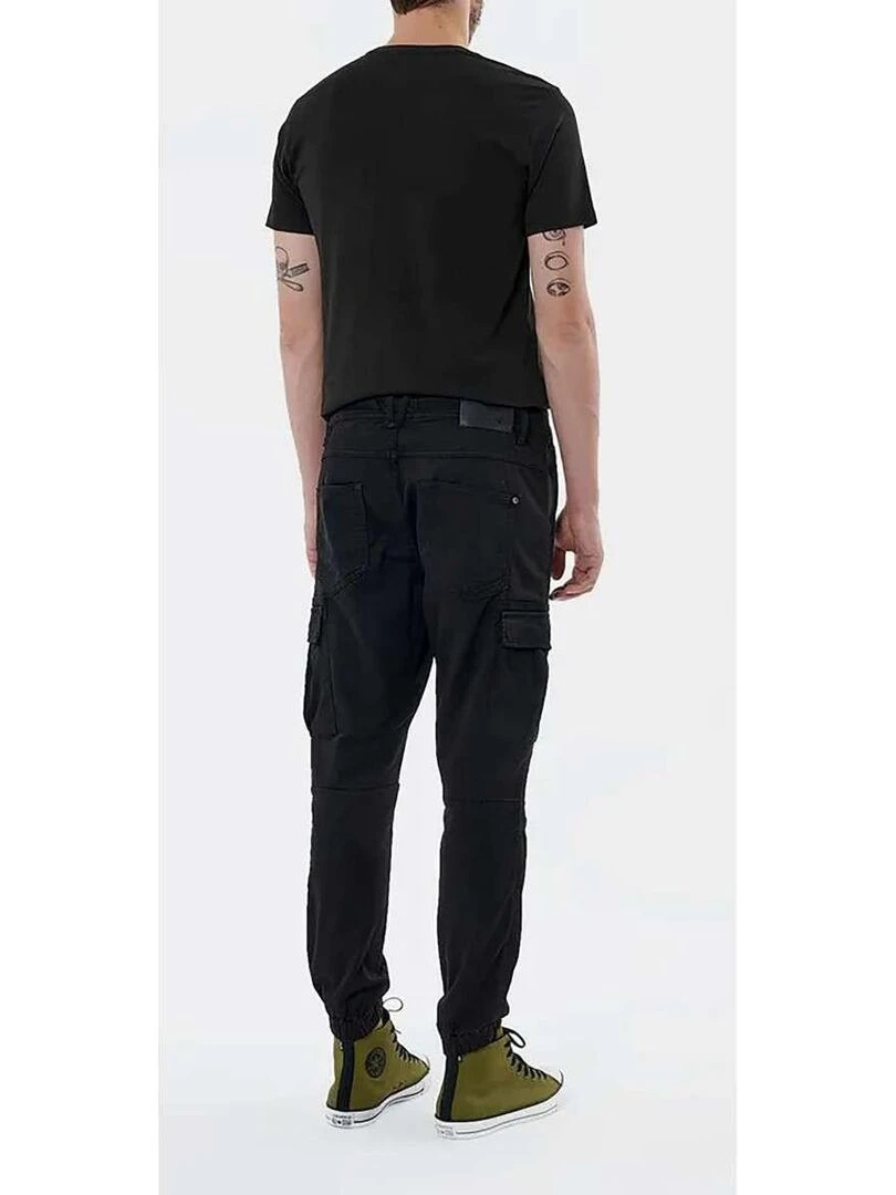KAPORAL Pantalon coton slim MALKI Noir