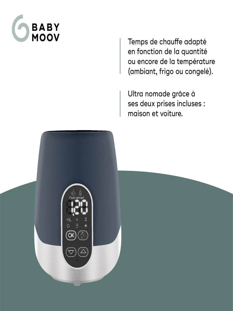 Chauffe Biberon Nutrismart Babymoov   Gris