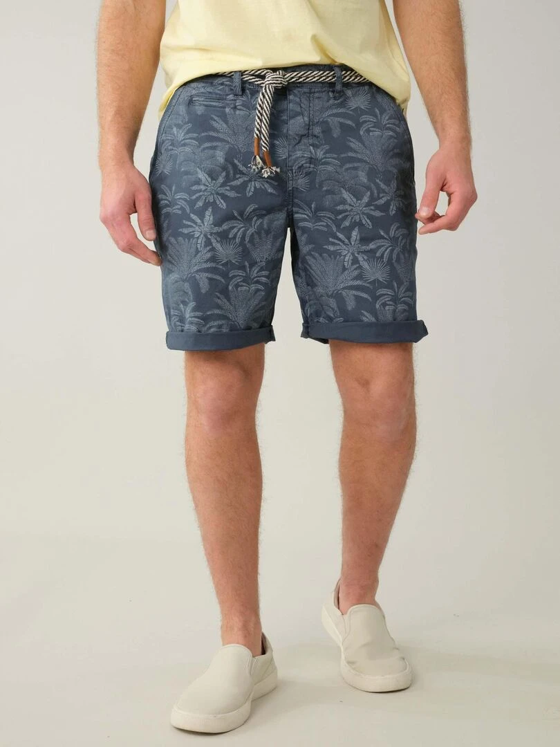 Bermuda style exotique pour homme 'Deeluxe' Bleu marine