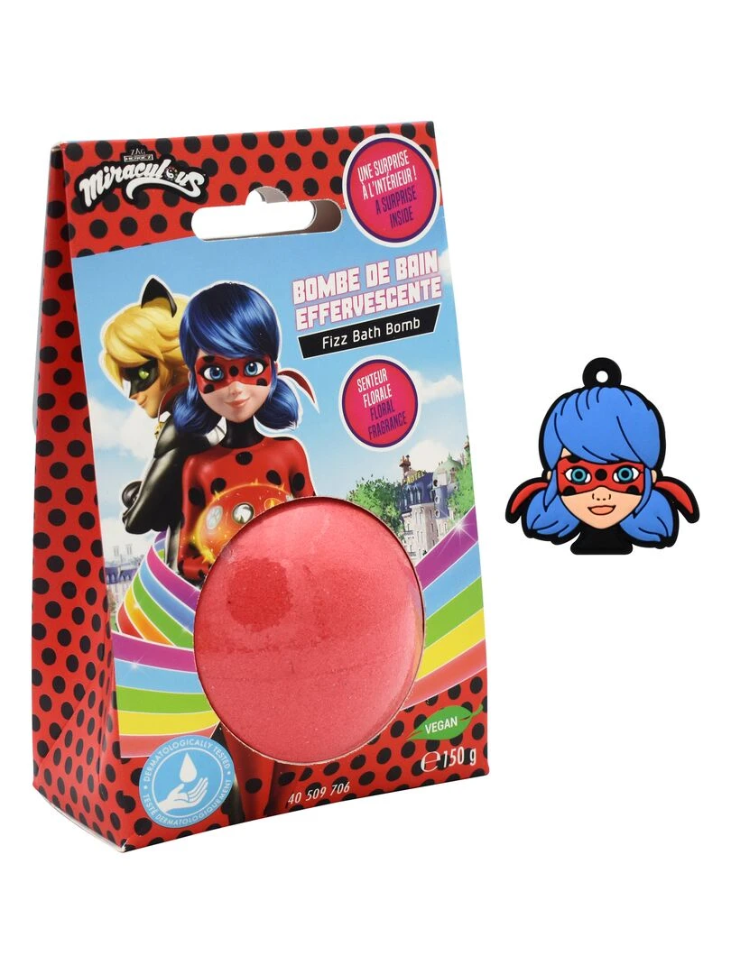 Miraculous Boule de Bain Avec Surprise à L'intérieur 150g N/A