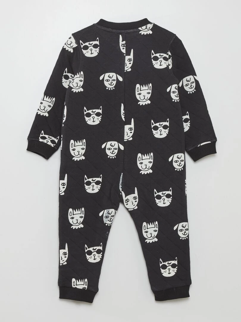 Combinaison en jacquard X Little Bad Wolf   Mixte   Noir