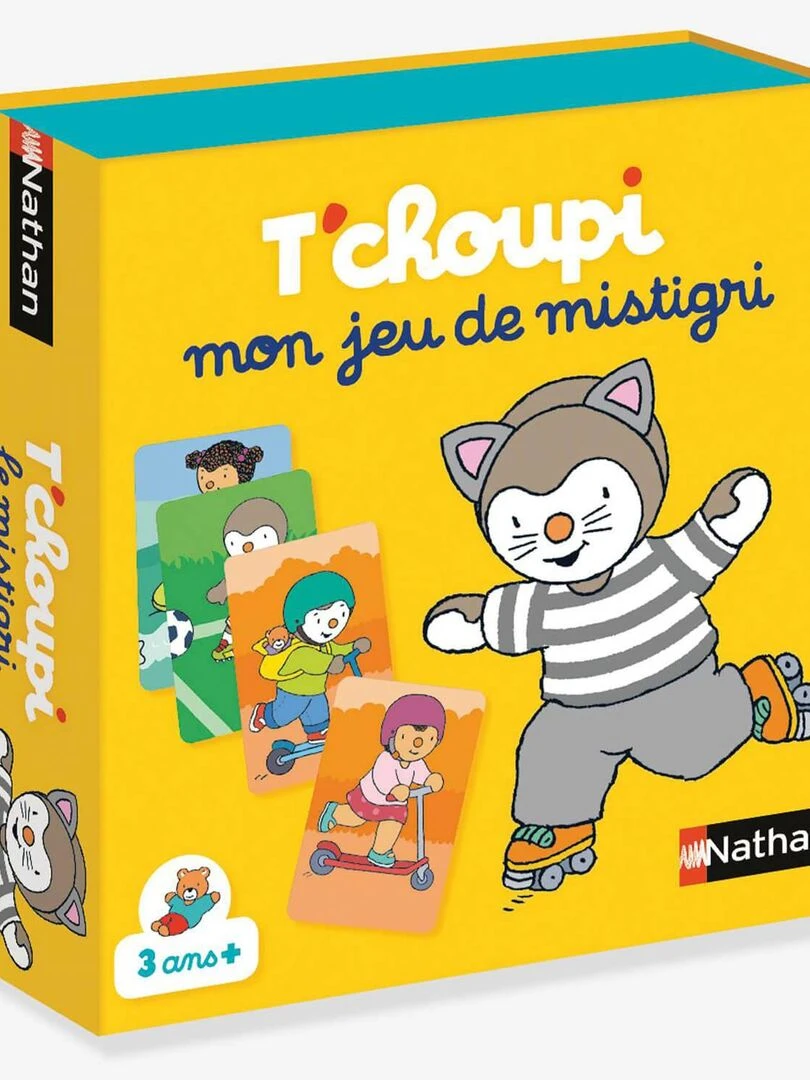 Mon jeu de Mistigri T'choupi N/A