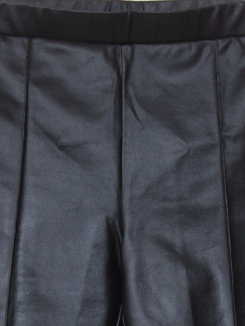 Legging long brillant noir