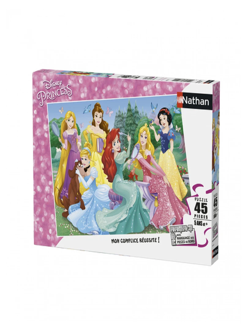 Nathan Puzzle 45 P Rencontre Avec Les Princesses Disney N/A