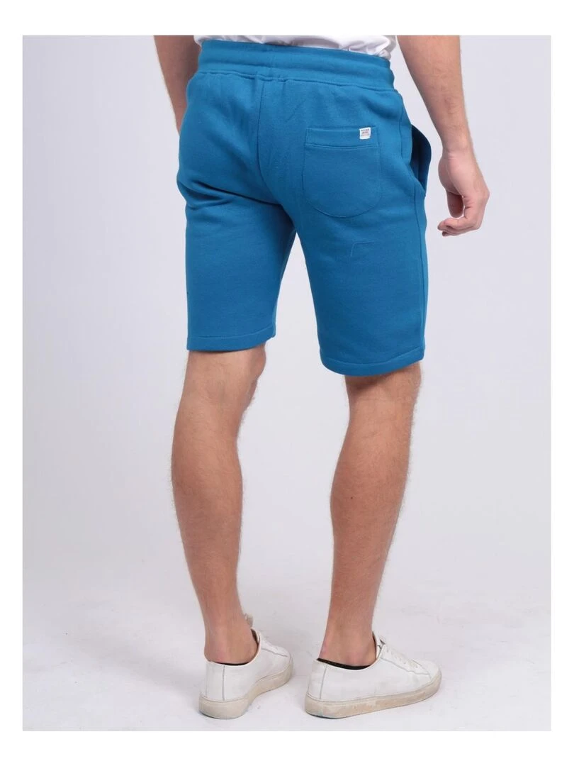 Bermuda molleton BIDMIN Bleu roi