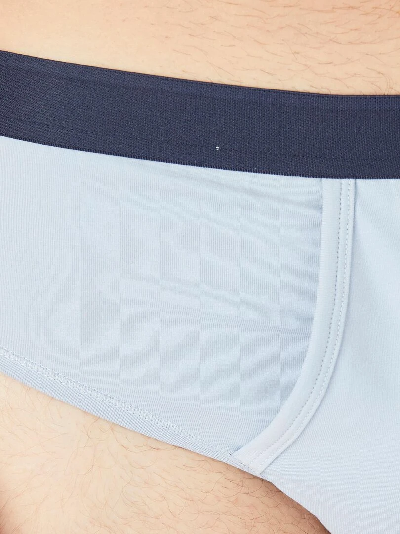 Lot de 3 slips ouverts   Damart   Gris Bleu