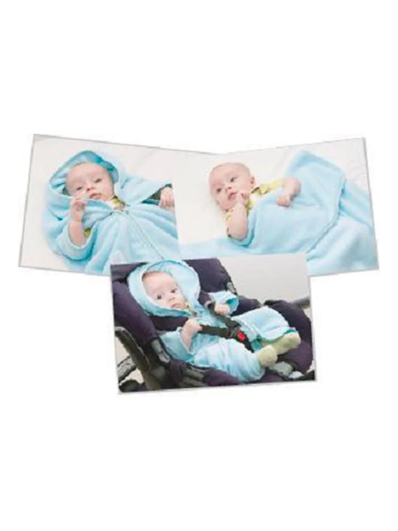 Couverture 2 en 1 LES CHATOUNETS   Rose