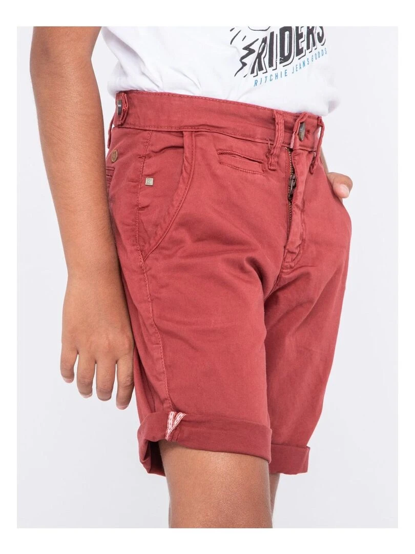 Bermuda chino BOLSTER J   Rouge