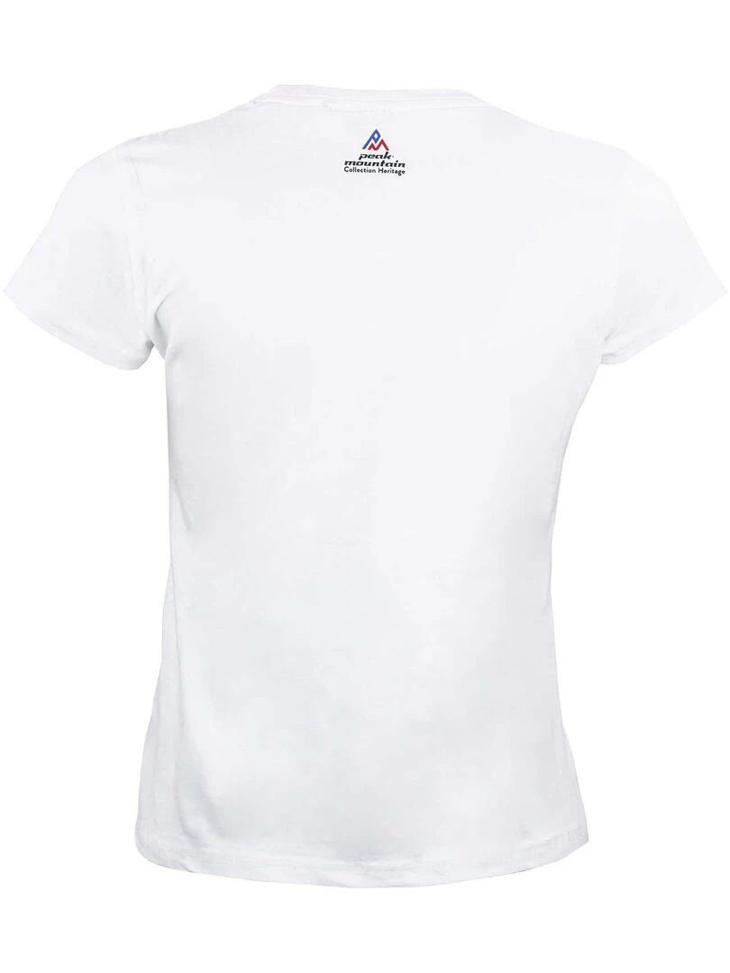 T shirt manches courtes femme ACODA   Blanc