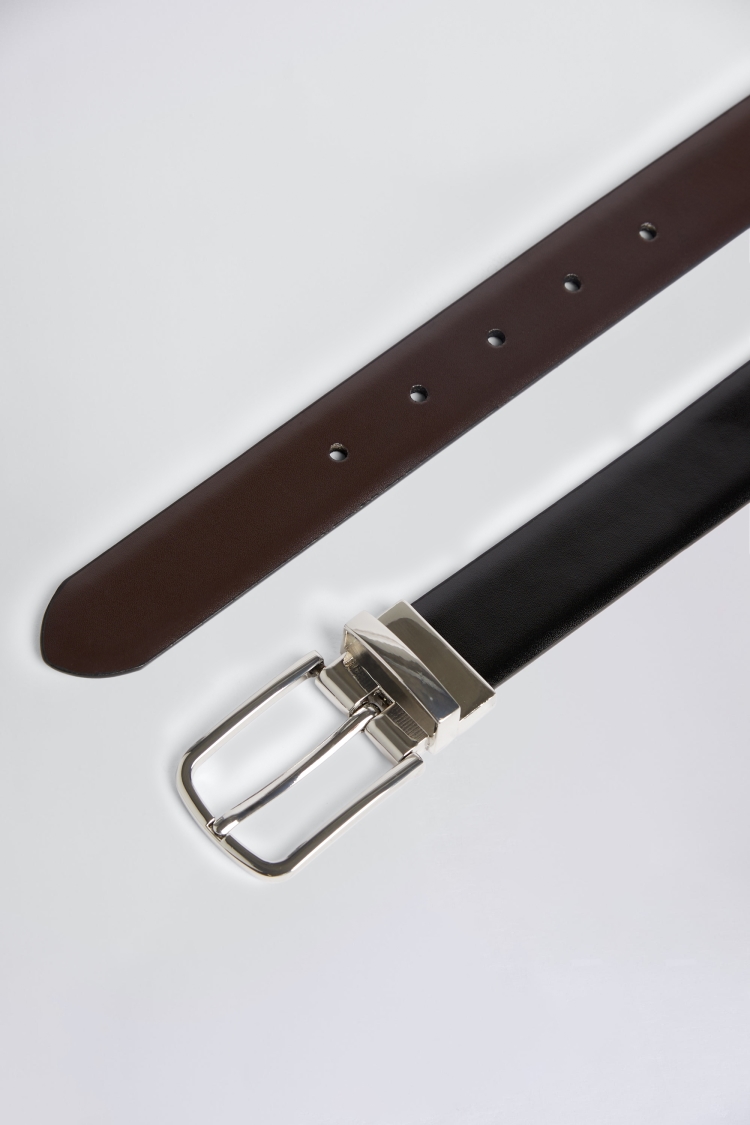 Black/Brown Reversible Belt Buy Online at Moss